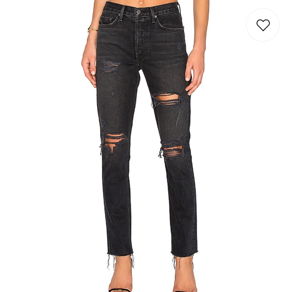 GRLFRND The Karolina Distressed Jeans - NWT🏷Sale!